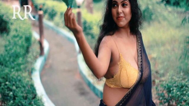 Nature Love Roohi Blue Saari RR Hot Photoshoot Video 2021
